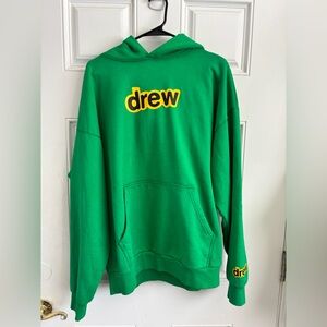 NWOT Drew House Green Logo Hoodie - Men's Sweatshirt size small oversized